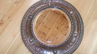 OLD VINTAGE ARTS AND CRAFTS COPPER MIRROR HAND MADE 2