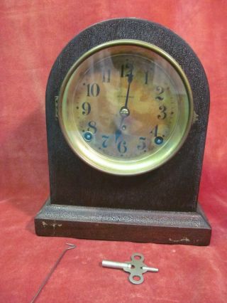Vintage Seth Thomas Domed Mantel Clock 89w Movement