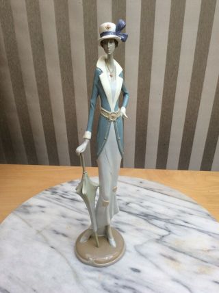 Fabulous Tall Elegant 1920’s Stye Figurine