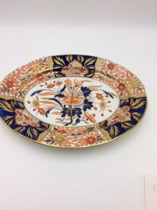 Antique Coalport Imari Peony Pattern Early 19th Century Hand Painted Platter