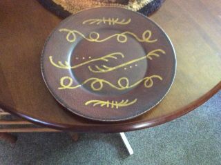 Ragon House Plate Folk Art