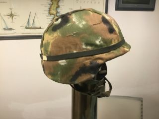 Italian Navy San Marco Rgt.  Sept2 Plus Helmet Camo Cover Only No Helmet