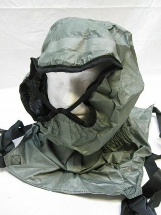 Avon Gas Mask Hood Chemical Protective Gore - Tex Head Gear Cover Small/medium G1