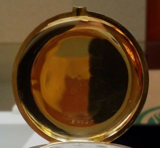 18K yellow gold Ulysse Nardin pocket watch chronometer 4