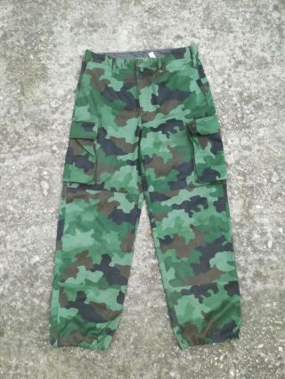Yugoslavian/serbian Army Pants In M93 Camouflage