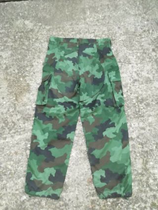 Yugoslavian/Serbian Army Pants in M93 Camouflage 6