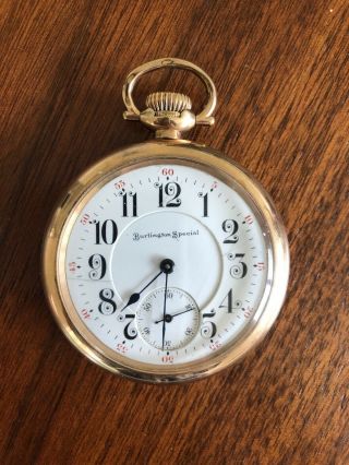 Burlington Special - 1920s Era Pocket Watch - -