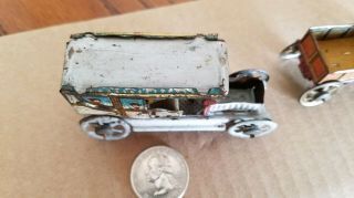 Germany MEIER / FISCHER DISTLER LIMOUSINE AUTO CAR Tin Litho Toy Penny Toy 3