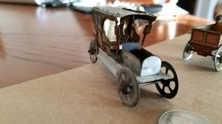 Germany MEIER / FISCHER DISTLER LIMOUSINE AUTO CAR Tin Litho Toy Penny Toy 4
