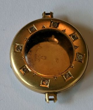 Antique 18k Solid Gold Ladies Wristwatch Case 6 Grams Scrap Or Not