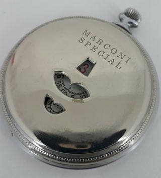 Vintage Pocket Watch Marconi By (rolex) Only Rapir Or Parts No