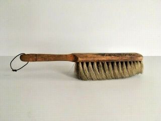 Antique Horse Hair Hand Broom Decorative Handmade Vintage