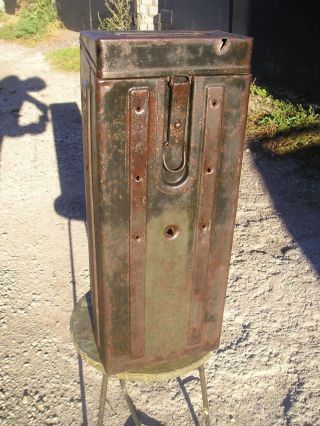 Ww Ii German 1938 Empty Steel Box For 2 Shells 7,  5 Cm.  Kw.  K (panzer 4),  Stu.  G