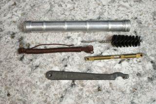 Vintage Belgian Fn 49 Cleaning Kit And Gas Tool