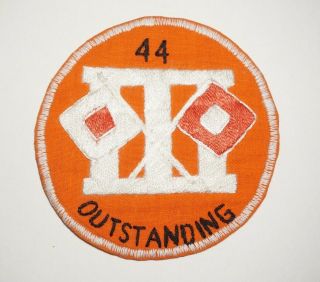 44th Signal Battalion Us Army Vietnam Theater Made Pocket Patch P9358