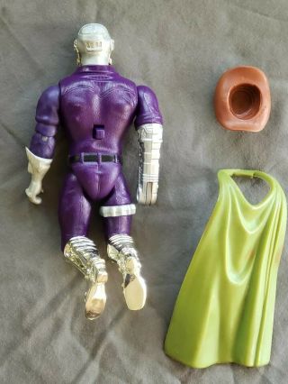1986 Bravestarr Rare 1986 Thunderstick Figure With Hat And Cape 4