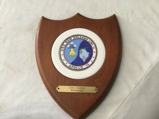 Uss Orleans Apollo - 14 Recovery Plaque