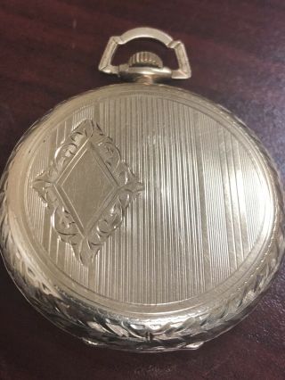 14k Solid Gold Antique Pocket Watch - Illinois Watch Co GREAT FATHERS DAY GIFT 10