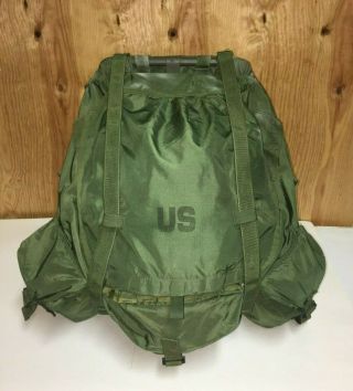 Us Army Alice Lc - 1 Large Field Pack Combat Nylon With Frame
