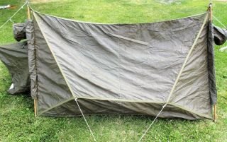 WWII 1944 U.  S.  Army USMC TWEEDIE 2 MAN TENT 10th Mountain Division WW2 3