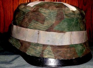 Ww2 German Luftwaffe Elite Paratrooper Uniform Splinter Helmet Cover