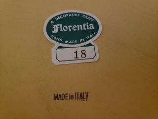 Vintage Set 3 Florentine Tole Gold Gilt Nesting Tables Stacking Italy Hollywood 6