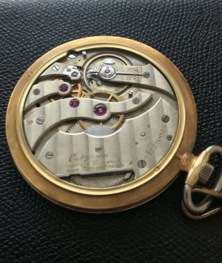 Vintage Grogan & Co Pocket Watch Verger 18 Jewels Casy Movement 2