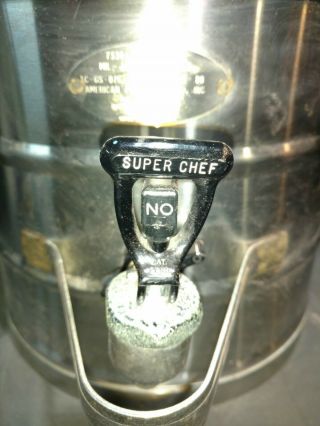 Military grade Chef Beverage stainless steel cooler dispenser size 2 2