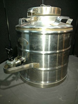 Military grade Chef Beverage stainless steel cooler dispenser size 2 3