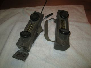 Signal Corps U.  S.  Army Radio Reciever/transmitter Bc 721 B (pair)