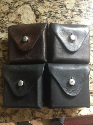 Two Swiss Army Ammo Pouches