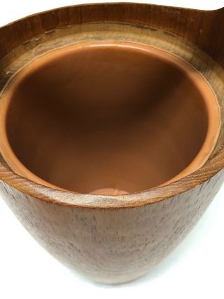 VINTAGE DANISH MID CENTURY MODERN TEAK WOOD ICE BUCKET 5