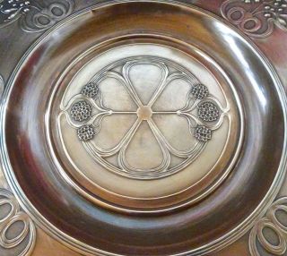 WMF Secessionist Art Nouveau Wall - Plate,  Charger 2