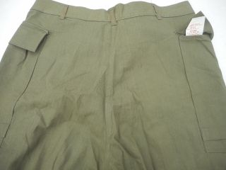 WW2 US Army 13 Star Button HBT Combat Pants Size 40 X 33 9