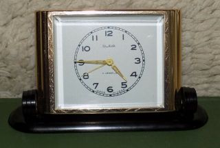 Vintage Mechanical Alarm Clock Slava 11 Jewels Russian Ussr Soviet 1960s