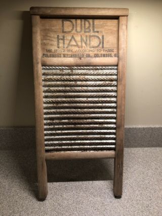 Dubl Handi Wash Board (columbus Ohio)