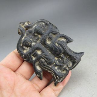 China,  jade,  hongshan culture,  hand carving,  natural jade,  dancer,  pendant A10 2