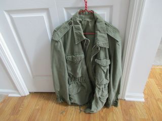 Vintage U.  S.  Army Field Jacket - Og Green