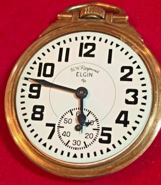 Elgin,  B.  W.  Raymond,  16 size,  21 jewels,  10k Gold filled Case 7