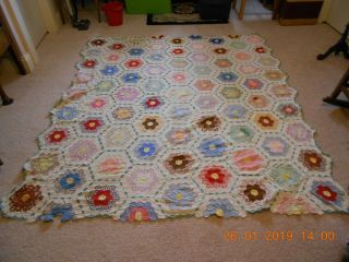 Antique Quilt Grandmothers Garden