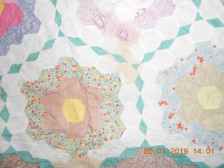 Antique Quilt Grandmothers Garden 6