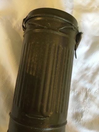 M.  33 Spanish Gas Mask With Canister WW2 Complete 8