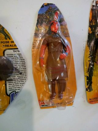 Empire Legends of the West COCHISE GERONIMO INDIAN SQUAW Figures 1978 1980 3