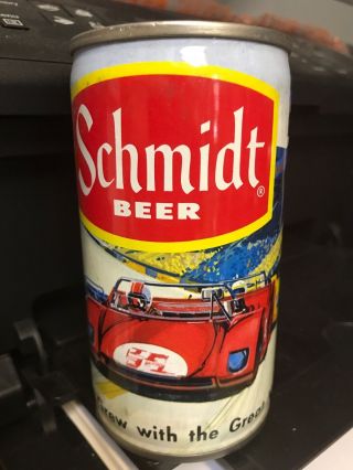 Schmidt Beer Scene Series Beer Can Empty Race Car