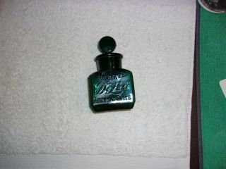 Emerald Green Smelling Salts Bottle