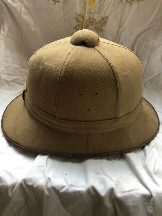 WW2 WWII German Hat Helmet Cork Afrika Korps 1943 Luftwaffe Africa 2