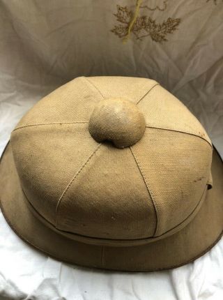 WW2 WWII German Hat Helmet Cork Afrika Korps 1943 Luftwaffe Africa 4