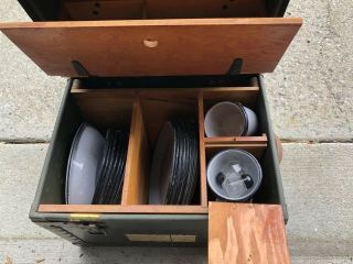 World War Ii Officers Mess Kit And Trunk,  1944