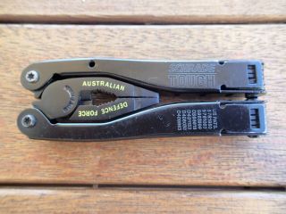 EX AUSTRALIAN ARMY SCHRADE TOUGH POCKET KNIFE MULTI TOOL NSN 2