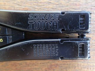 EX AUSTRALIAN ARMY SCHRADE TOUGH POCKET KNIFE MULTI TOOL NSN 5